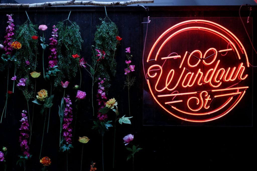 Feel Good with 100 Wardour St’s new pop up bar in aid of mental health.